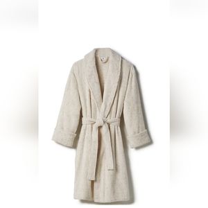 Hotel Collection Speckle Cotton Bath Robe Large / XL Natural 100% Cotto Inch 43